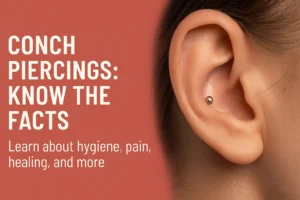 Read more about the article What Doctors Say About Conch Piercings: Hygiene, Pain, and Healing Time