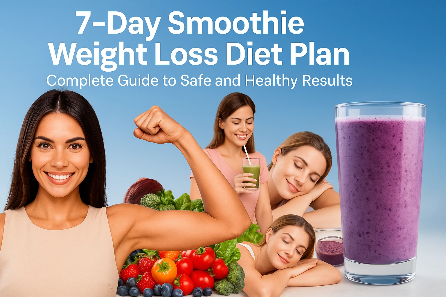 You are currently viewing 7-Day Smoothie Weight Loss Diet Plan: Complete Guide to Safe and Healthy Results