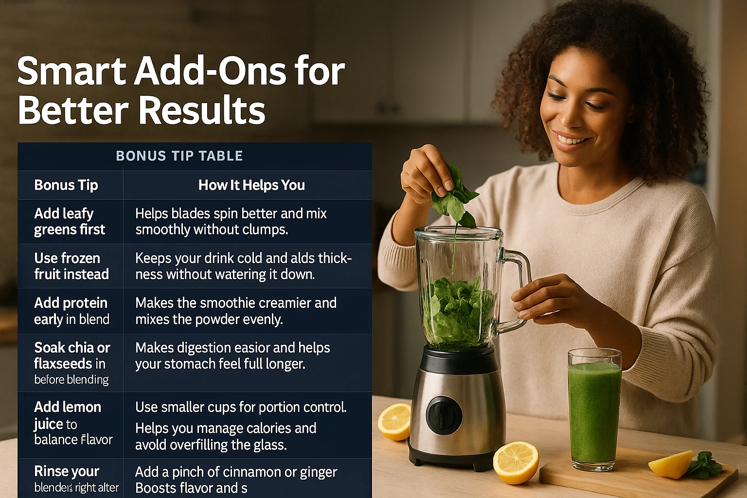 7-Day Smoothie Weight Loss Diet Plan