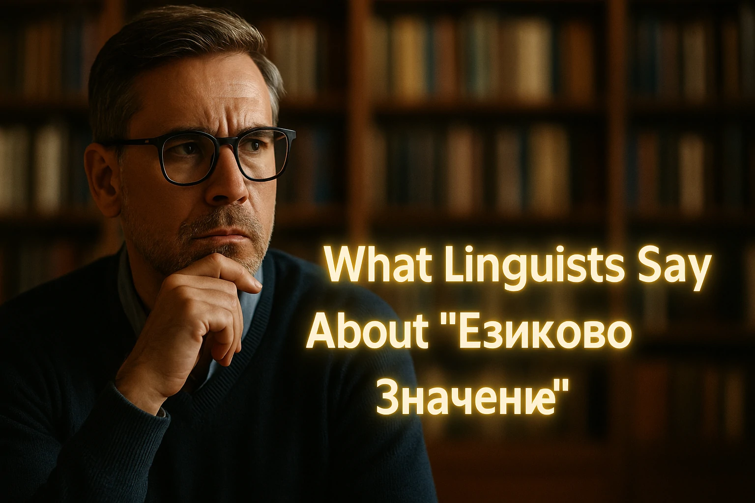 Езиково Значение