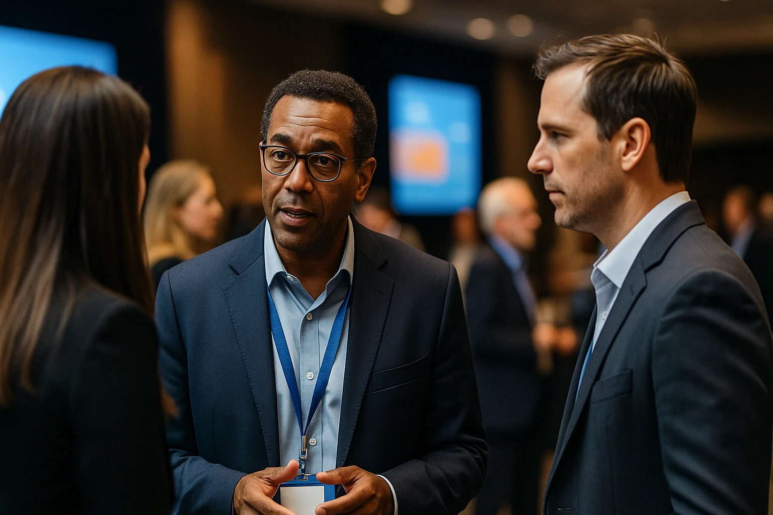 Three mental health professionals speak at a national behavioral health conference comparing top events in the U.S.