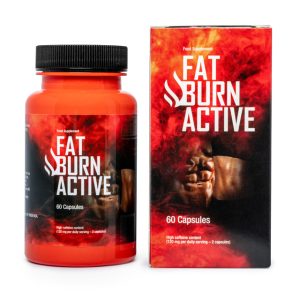 Fat Burn Active Natural Fat Burner Capsules for Metabolism & Energy