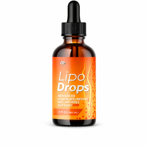 LipoDrops Advanced Liquid Wellness Support – Daily Drop Formula for Active Adults