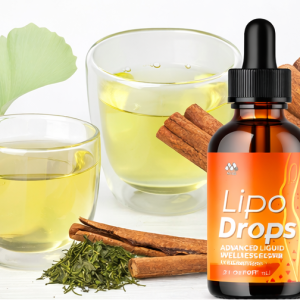 LipoDrops Advanced Liquid Wellness Support – Daily Drop Formula for Active Adults