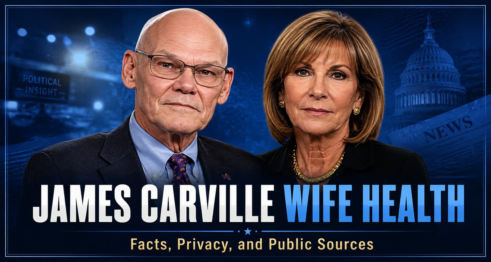 Read more about the article James Carville Wife Health What Public Sources Confirm and How to Avoid Rumors