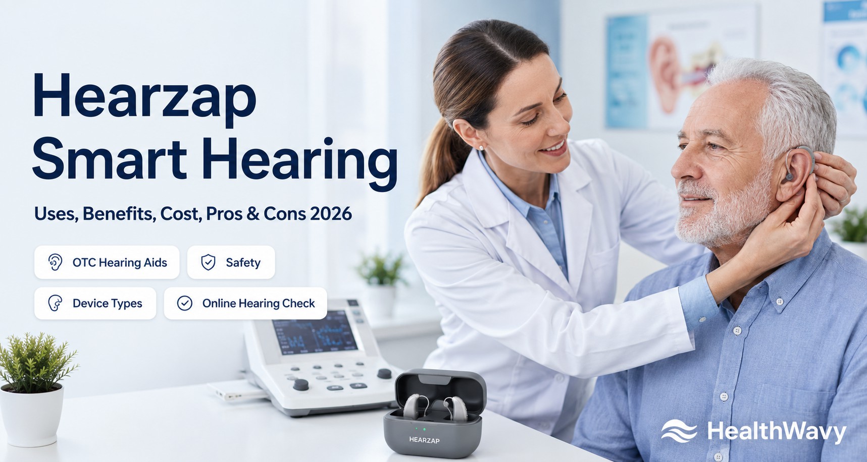 Read more about the article Hearzap Smart Hearing Benefits Uses Cost Products Pros and Cons Guide